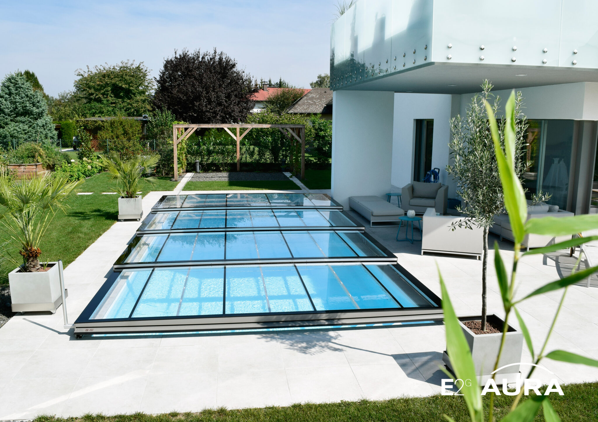 Poolabdeckungen von AQA Steel