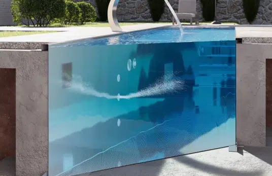 Auskleidung Skimmer-Edelstahlpool - AQA Steel