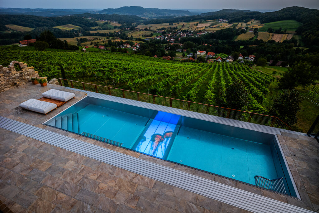 Einstückbecken - Einstückpools von AQA Steel