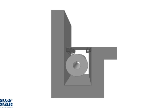 Rollladenabdeckungen für Pools - AQA Steel