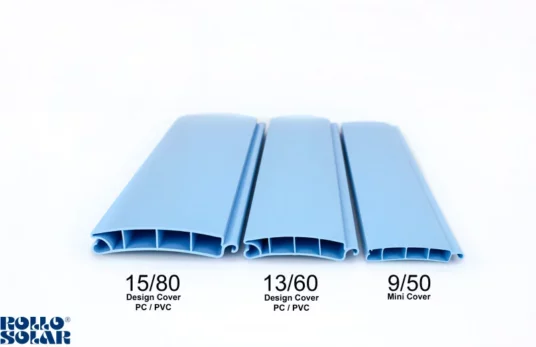 Rollladenabdeckungen für Pools - AQA Steel