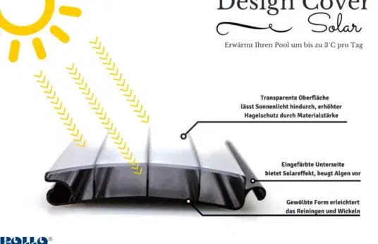 Rollladenabdeckungen für Pools - AQA Steel