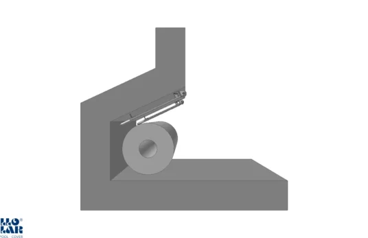Rollladenabdeckungen für Pools - AQA Steel