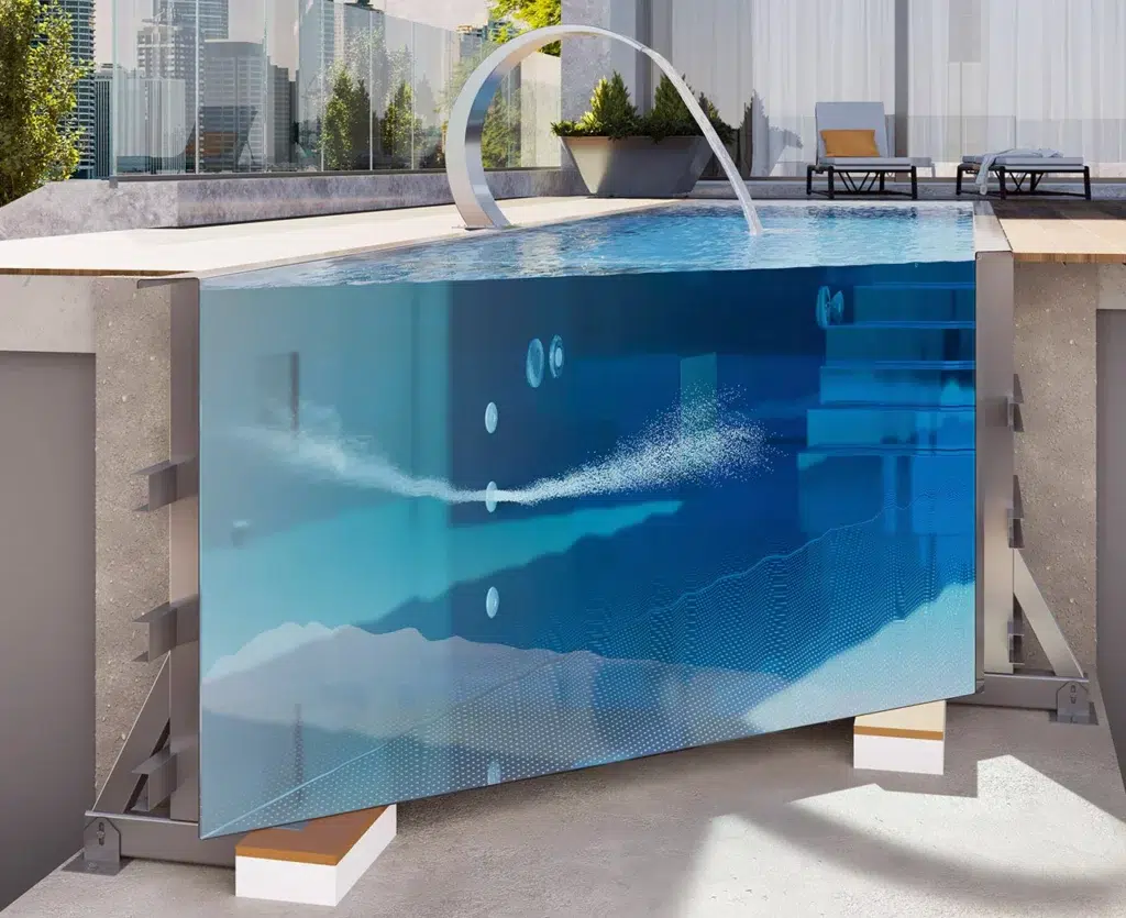 AQA Steel Überlauf selbsttragend