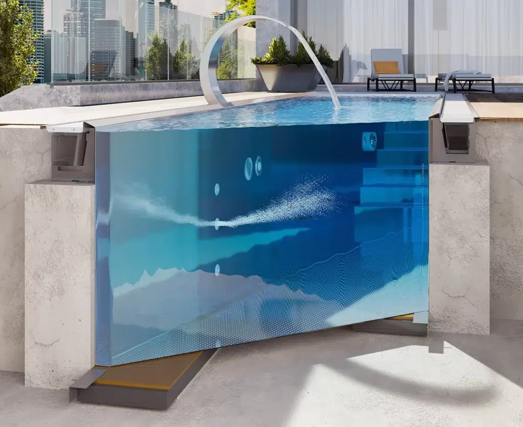 AQA Steel Überlauf Auskleidung