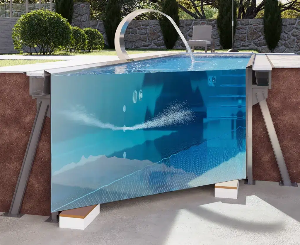 AQA Steel Überlauf selbsttragend