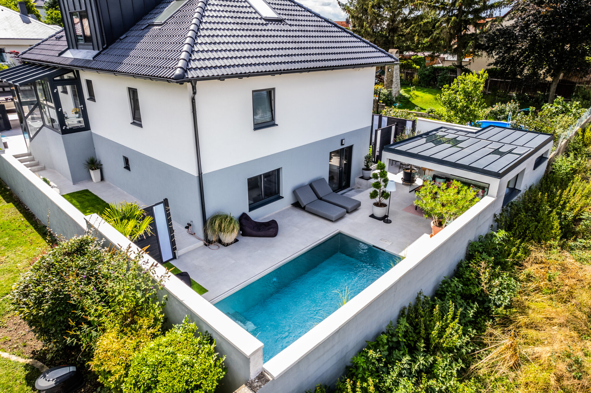 Edelstahlpools für Private - AQA Steel