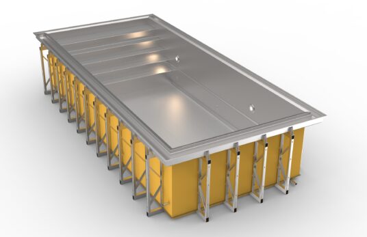 Isolierung der Einstückpools - AQA Steel