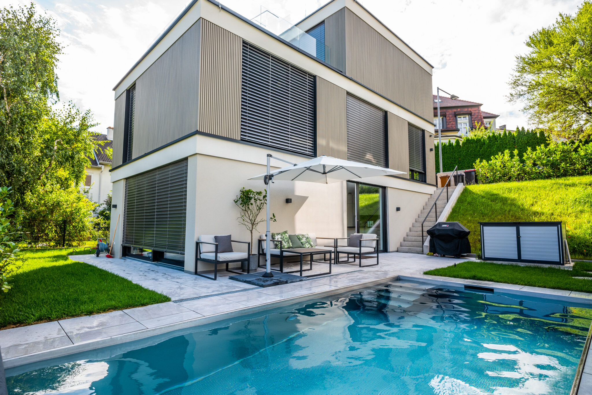 Edelstahlpools für Private